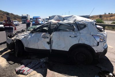 Tarsus’ta trafik kazası: 1 ölü, 1 yaralı