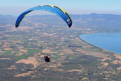 Yamaç paraşütçüleri Bursa’da buluştu