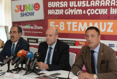 Junioshow Fuarı ile 43 ülkeden alıcı Bursa’ya geliyor