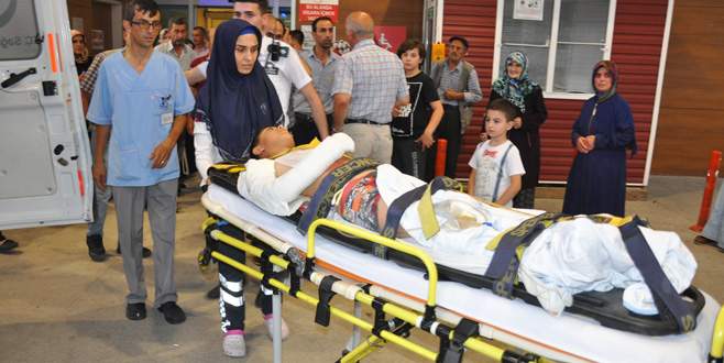 Traktör turu hastanede bitti