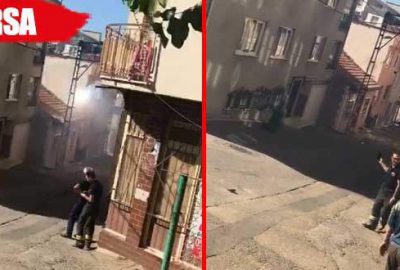 Elektrik kabloları şelale gibi yandı