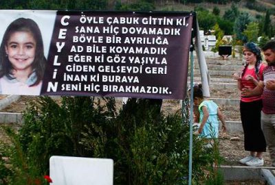 İzmir'de evinin karşısındaki bir apartmanda ölü bulunan 10 yaşındaki Ceylin