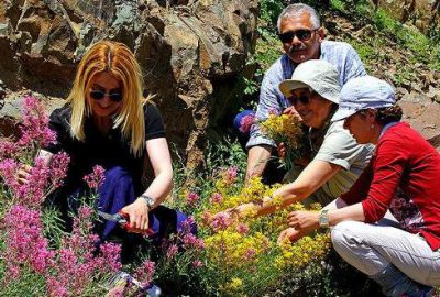 Giresun'da uygulanan, "İlmek İlmek Genç Eller" projesi kapsamında Tirebolu bezinin