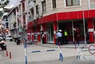 Gemlik Adliyesi’ndeki dehşet kamerada