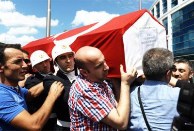 Şehit polis son yolculuğuna uğurlandı