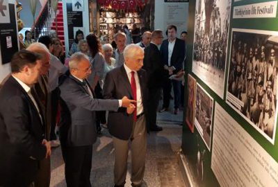 Kent Müzesi'nde açılan “Festivalde 55 Yıl” adlı sergi, marka haline
