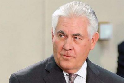 Tillerson, Türkiye’ye gelecek