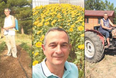 Kulak Burun Boğaz Uzmanı Prof. Dr. Oğuz İbrahim Basut, toprakla