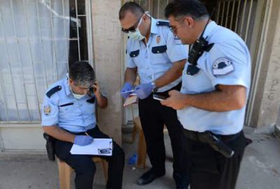 Polis memurunun zor anları! Acı haberi telefonda verdi