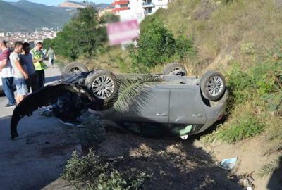 Bursa’da feci kaza: 2 yaralı