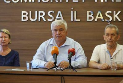 CHP Bursa’dan adalet mitingine davet