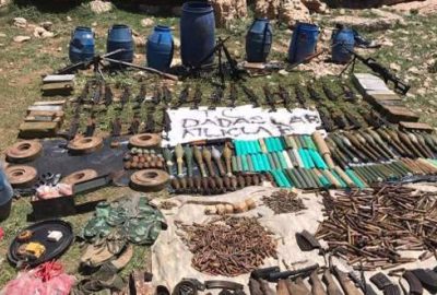 PKK’nın cephaneliği bulundu