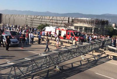 Bursa-Ankara karayolu yeniden ulaşıma açıldı