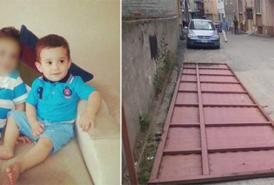 Bursa’da 7,5 metrelik kapı 2 çocuğun üzerine düştü: 1 ölü