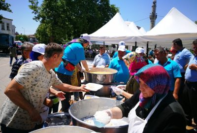 Geleneksel çardak hayrı yapıldı