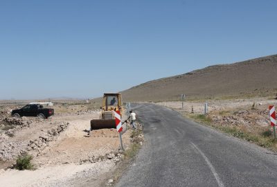 İncesu Belediyesi Üçkuyu Mahallesinde yol genişletme çalışmalarına başlandı