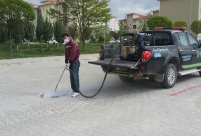 Tepebaşı’nda ilaçlama çalışmaları