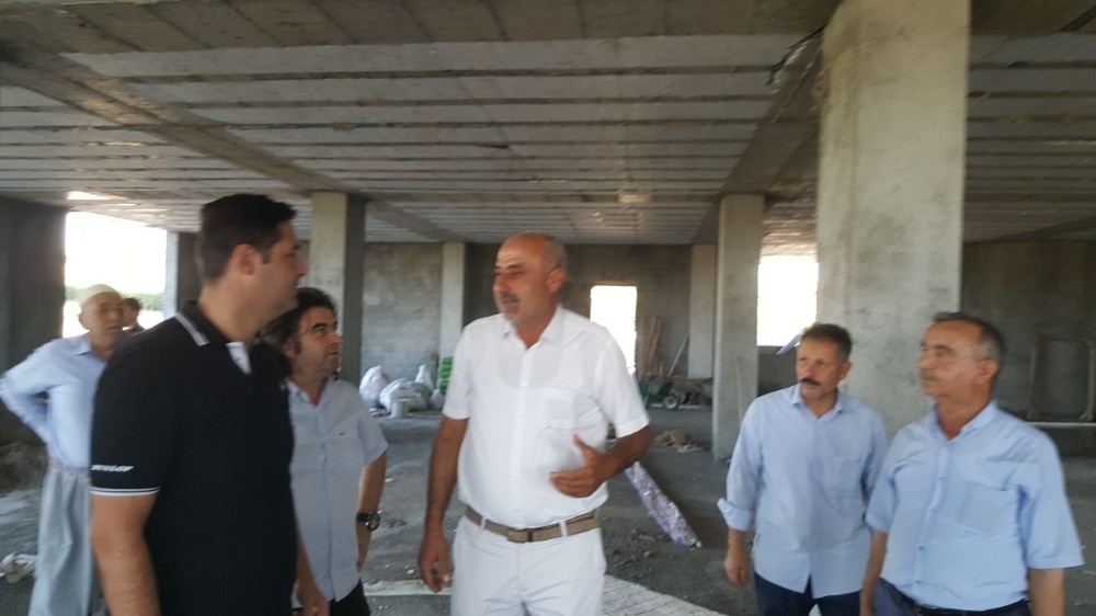 Başkan Gülenç, çalışmaları yerinde inceliyor