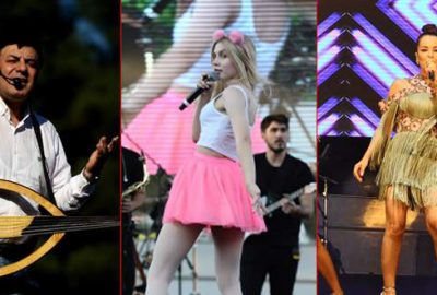 Karagöz Şenliği’nde ünlü sanatçılar binlerce kişiyi coşturdu