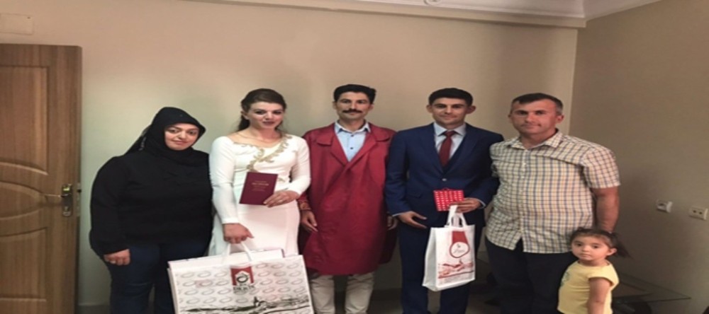 Kaymakam Kafkas gençlerin nikahını kıydı