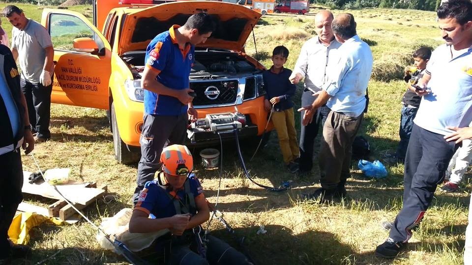 Kuyuya düştükten sora burada 8 yavru yapan köpek, Afad tarafından kurtarıldı Kuyuya düştükten sora burada 8 yavru yapan köpek, Afad tarafından kurtarıldı