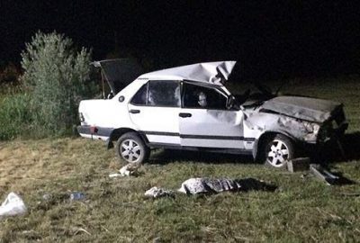 Köpeğe çarpmamak için…