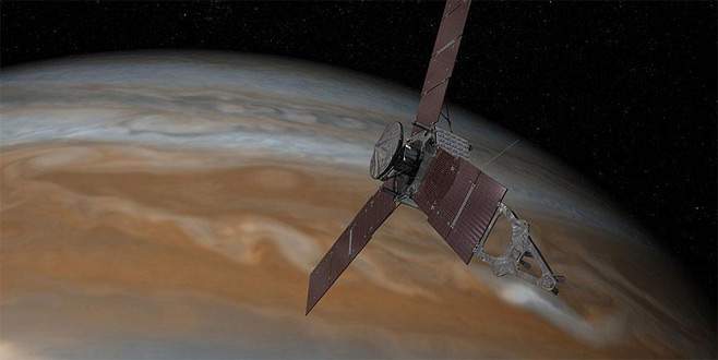 Juno, Jüpiter’deki ‘sır’ için uçtu