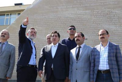 Bursa’da 15 Temmuz Şehitler Anıtı açılacak