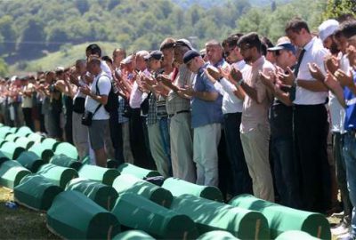 Sırpların katlettiği 6 bin Boşnak anıldı