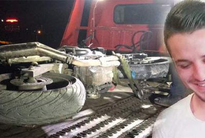 Bursa’da motosiklet kazası: 1 ölü, 1 yaralı