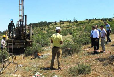 Sanayi sitesi için zemin etüdü başladı