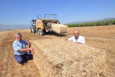 Çeltikçi’ye yeni balya makinesi