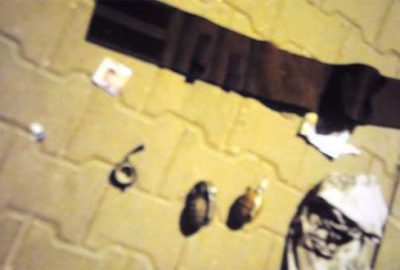 Polisten kaçan zanlıların üzerinde 2 el bombası bulundu