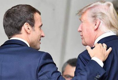 Macron ile Trump ‘küresel ısınma’da ayrı düştü