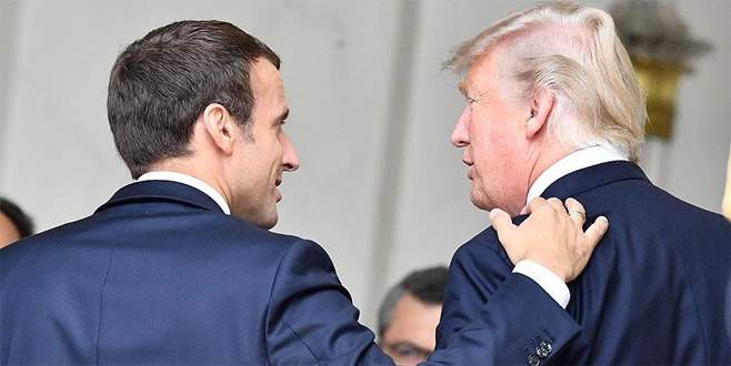 Macron ile Trump ‘küresel ısınma’da ayrı düştü