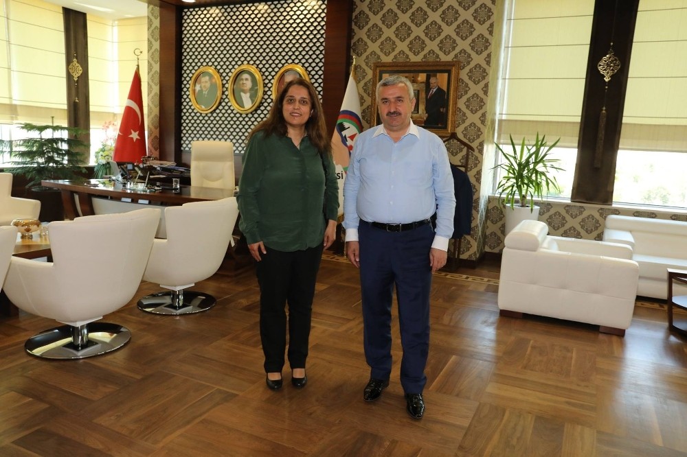 Başhekimden Başkan Baran’a ziyaret