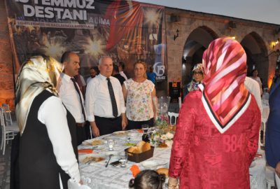 Kaymakam Kılınçkaya, şehit yakınları ve gaziler ile biraraya geldi