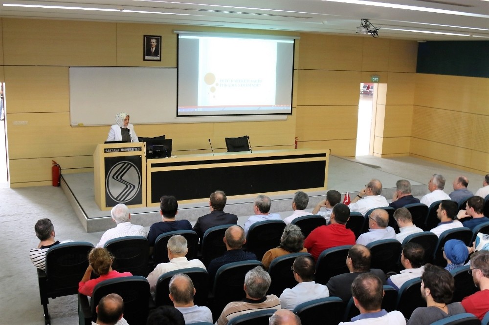 SAÜ’de ’15 Temmuz’u Anma Programı’ düzenlendi SAÜ’de ’15 Temmuz’u Anma Programı’ düzenlendi