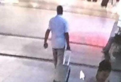 ‘Valizim çalındı’ dedi başkasının valizini çaldı