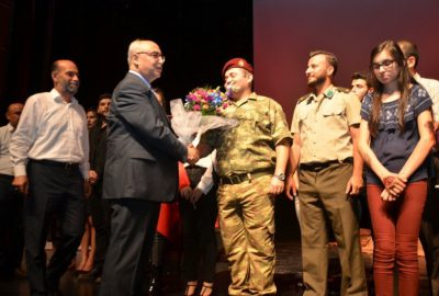 Aydın’da “Demokrasi Destanı” adlı tiyatro gösterisi sahnelendi
