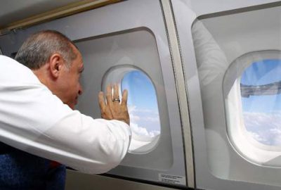 Cumhurbaşkanı Erdoğan’a jetler eşlik etti