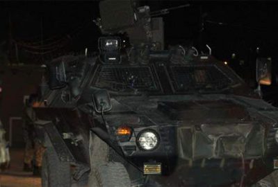 Jandarma karakoluna taciz ateşi