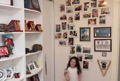 Şehit eşinin hatıralarını ‘özel oda’da yaşatıyor