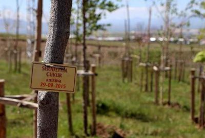 Karasal iklim sebebiyle ağaç yetiştirmenin zor olduğu Erzurum'da başlatılan uygulamada,
