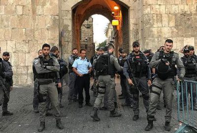 ‘Aksa’ya 155 fanatik Yahudi İsrail polisi eşliğinde baskın düzenledi’