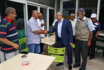 Başkan Baran Hacı Osman Mahallesi’ni ziyaret etti