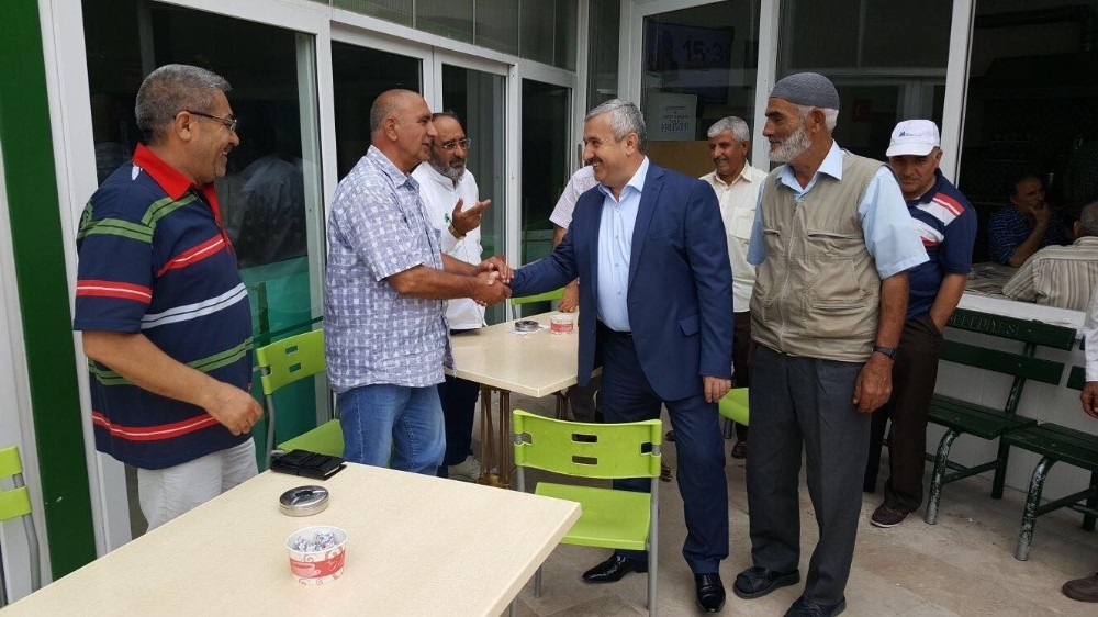 Başkan Baran Hacı Osman Mahallesi’ni ziyaret etti