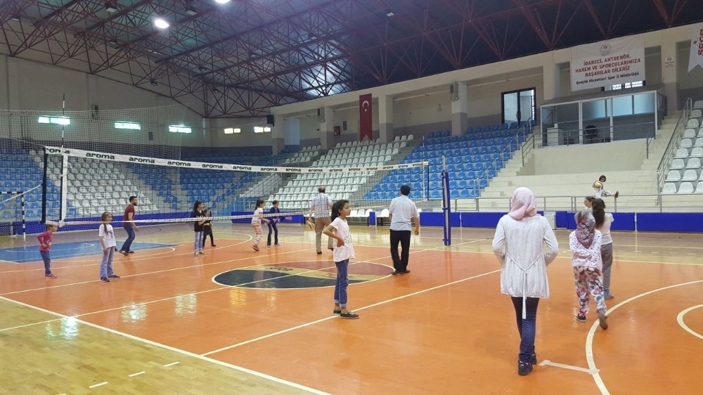 Sabah camide, öğleden sonra sporda