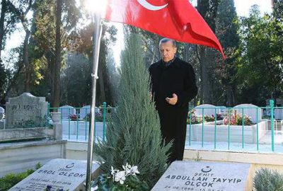 Erdoğan, yol arkadaşını yazdı