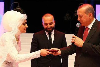 Cumhurbaşkanı Erdoğan nikah şahidi oldu